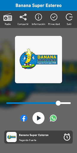 Android application Banana Super Estereo screenshort