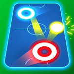 Cover Image of Download Air Hockey Glow: 2 Players 1.2 APK