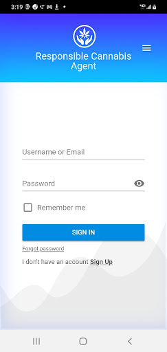 Android application Cannabis Training screenshort