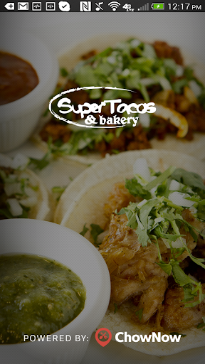 Android application Super Tacos & Bakery screenshort