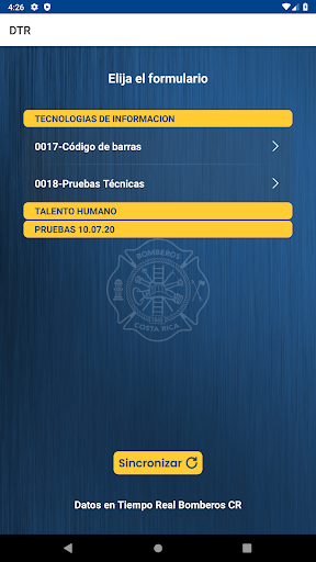 DTR Screen 2