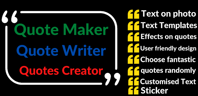 Quote Maker : quotes creator 1.6 APK + Mod (Free purchase) for Android