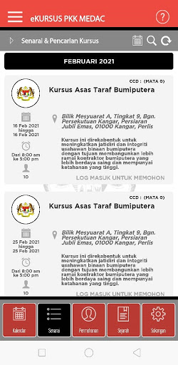 eKURSUS MEDAC Screen 3