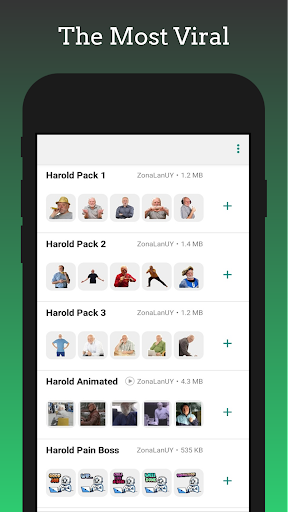 Stickers - Harold Memes Packs