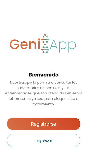 Android application GeniApp screenshort