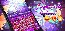 Large Letters Keyboard APK