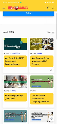 Blikomang Screen 2