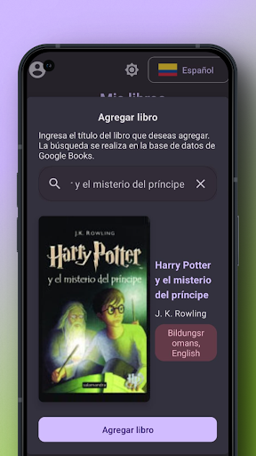 BookHabit - reading habit Screen 2