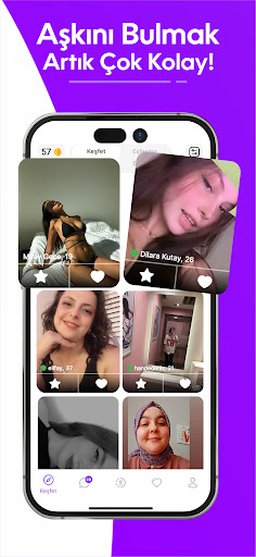 Android application Bi Dost - Flört Tanışma Sohbet screenshort