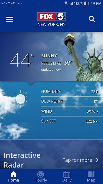 FOX 5 New York: Weather - 5.14.504 - (Android)