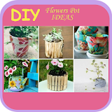 Diy flower pot ideas icon