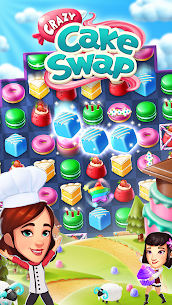 Crazy Cake Swap: Matching Game 1.78 Apk + Mod 5