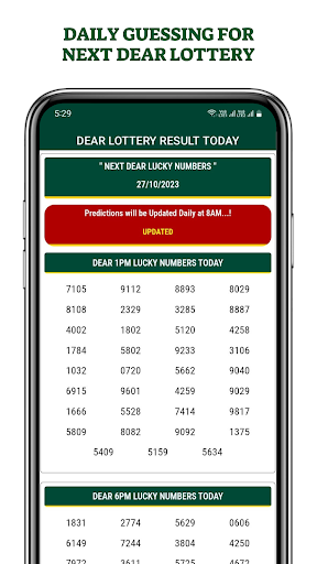 Dear Lottery Result Today 8