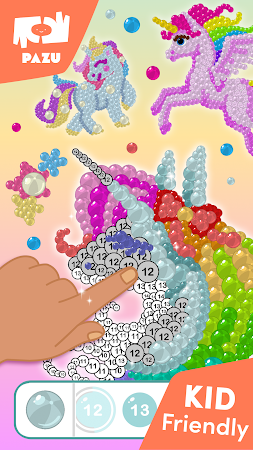 Game screenshot Pixel coloring games for kids apk download