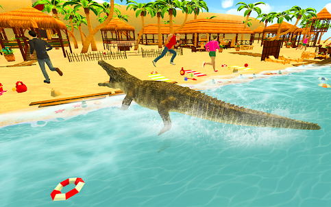 Hungry Wild Crocodile Attack3D