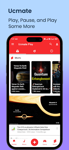 Android application Ucmate Play - Tube Player screenshort