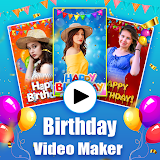 Birthday Wishes Video Maker icon