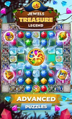 Jewels Treasures Match 3 Pro - Screenshot 2