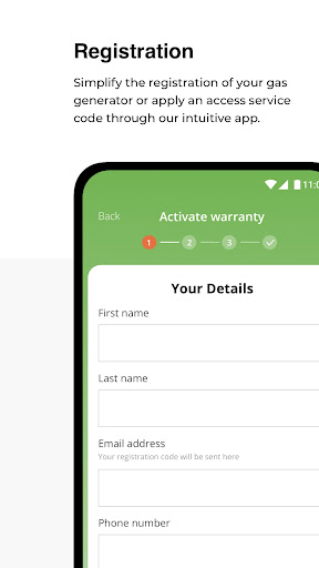 PEAK Gas App Screen 2