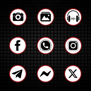 Pixly Professional - Icon Pack Captura de pantalla