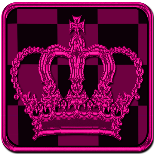 Pink Chess Crown Go Locker v1.1 Icon
