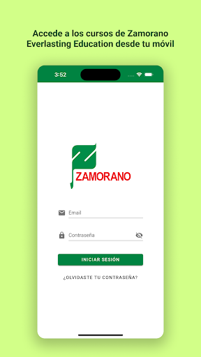 Android application ZEED Zamorano screenshort