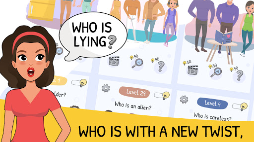 Download Who is? 2 Tricky Chats and Brain Puzzles 1.1.4 screenshots 1