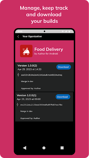 AppCenter Downloader Screen 2