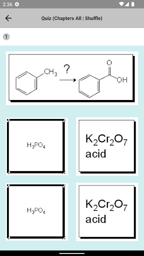Organic Chemistry Screen 2