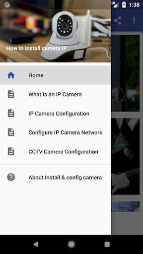 Install and config camera ip