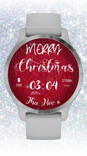 Merry Christmas Watch face Screenshot