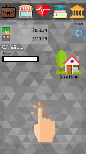 Android application Life Simulator: Tycoon screenshort