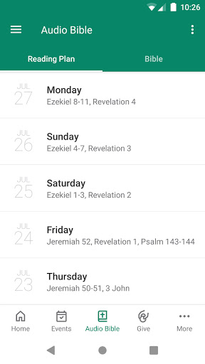 Calvary Bible Church MP Texas Screen 3