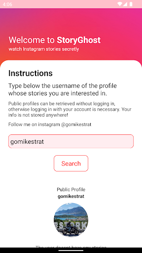 StoryGhost - Secret Stories Screen 2
