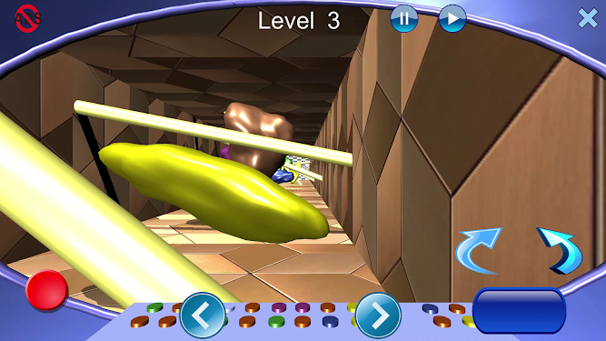 #4. Spaceship simulator in tunnel (Android) By: Aleksey N