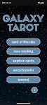 screenshot of Galaxy Tarot