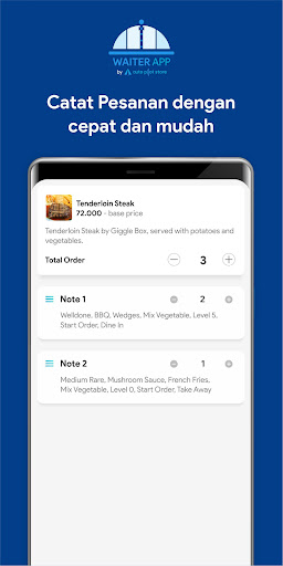 ROS: Waiter App Screen 3