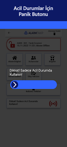 Alarm Takip Screen 2