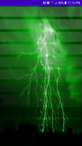 Android application Thunder Crash Lightning Sounds screenshort
