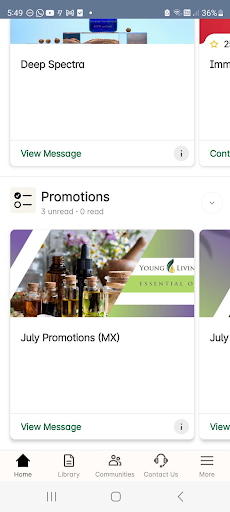 Young Living Essentials Screen 2