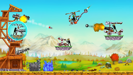 Catapulte 2: Defense Stickmen screenshots apk mod 4