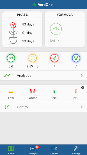 Android application VertiOne screenshort