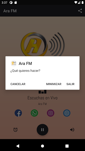 Ara FM - Coronel Oviedo Screen 3