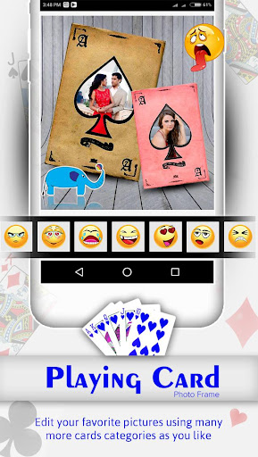 Playing Card Photo Frame Screen 3