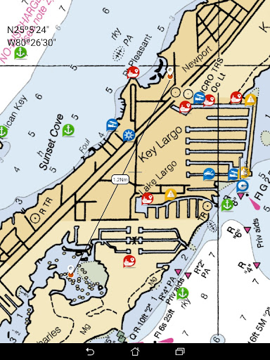 Screenshot of Lake Huron GPS Map Navigator