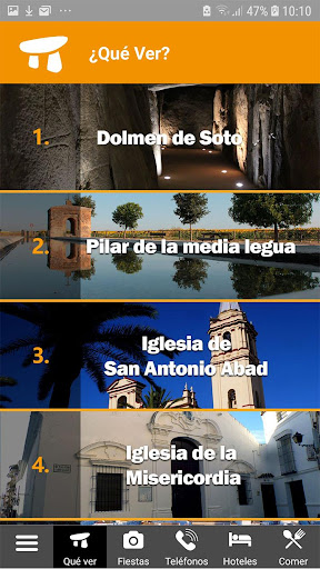 Guía turística de Trigueros. Screen 2