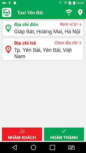 Lái xe taxi Yên Bái Screen 3