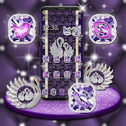 Swan Purple Theme  Icon