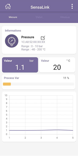 SensaLink Screen 3