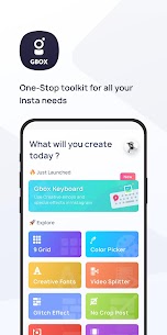 Toolkit for Instagram – Gbox MOD APK v0.6.23 (Premium/Desbloqueado) – Atualizado Em 2022 1